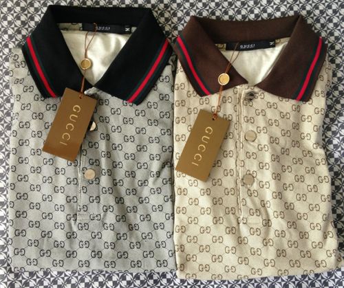 gucci polo real vs fake